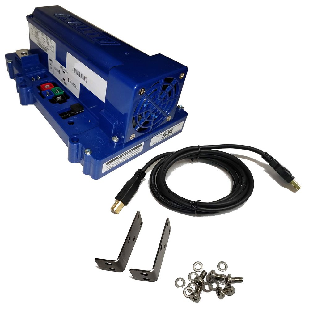 High Performance Alltrax Controller SR-48300 (SERIES Carts ONLY)  EZGO Golf Cart Controller (ITS Throttle)  36/48V 300 Amp controller  Stock Speed & 5% More Torque