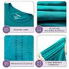 Rocky Thermal Underwear Kids, Boys Thermal Underwear Set Long Johns Thermals Kids Base Layer kid thermals top bottom set Boys Winter Clothes Shirt & Pants, Ski/Extreme Cold (Jade, Small) view 3