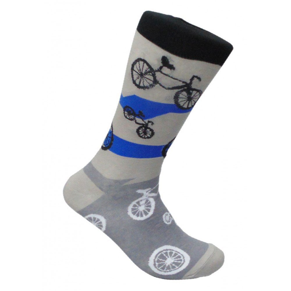 FineFit Man Cave Trouser Socks - One Size, Bicycles_2