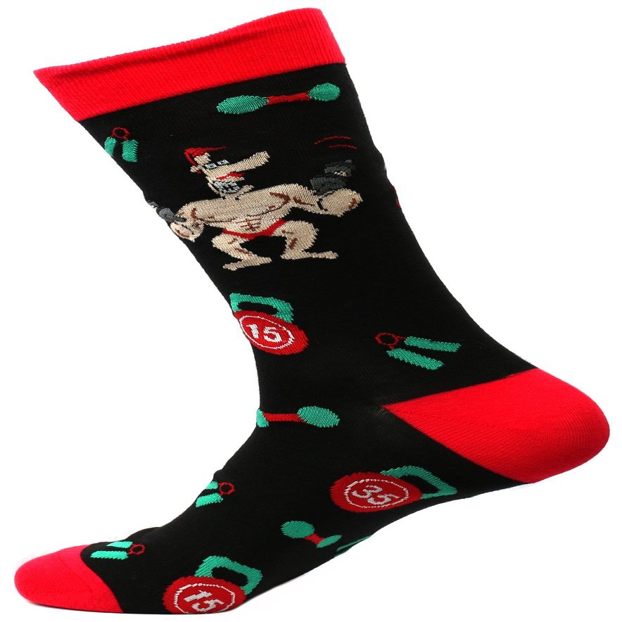 FineFit Man Cave Trouser Socks - One Size, The Strongman