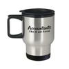 Accountant Gift Coffee Tea Travel Mug | Accounting Coffee Cup view 1