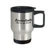 Accountant Gift Coffee Tea Travel Mug | Accounting Coffee Cup view 2