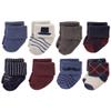 Hudson Baby Unisex Cotton Rich Newborn and Terry Socks, Gentleman, 0-6 Months US view 1