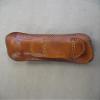 Azula Gun Holsters Glock 17/22 /31 Leather 1 Slot OWB Belt Concealmnt Magazine Mag Pouch CCW TAN view 2