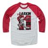 500 LEVEL Barry Larkin 3/4 Sleeve T-Shirt (Baseball Tee, XXX-Large, Red/Ash) - Barry Larkin Vintage R view 1