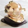 Max Engineering Enterprises Nautical Solid Brass Shiny & Copper Diving Helmet Mark V Helmet Us Navy view 4