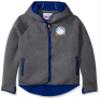 Touch by Alyssa Milano NBA San Diego Clippers Drop Kick Jacket, Medium, Heather Grey view 1
