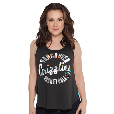 NBA Vancouver Grizzlies Fair Catch Tank, Medium, Black