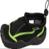 NORTY Water Shoes for Boys and Girls - Swim Socks for Beach, Boat, and Pool - Skeletoe Barefoot Design - Cruise Ship Essentials for Kids - Hiking and Camping Footwear - Black Lime,Size 12 view 2