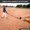 QUICKPLAY Swing Target Stick | Baseball & Softball Hitting Trainer (54") with Dual Targets & Foam Shock-Absorbing Grips | Batting Training Aid for Accuracy & Power view 3