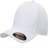 Flexfit 6533 Ultrafibre & Airmesh Fitted Cap White view 1