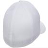 Flexfit 6533 Ultrafibre & Airmesh Fitted Cap White view 2