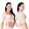 Fajas Mandy Colombian Girdle Shaping Top w Sleeves Back Body Arms Faja Control Brazos y Espalda Post Surgery Ref 5064 (Nude, XS) view 1