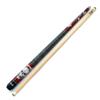 CUESOUL 58 inch 21oz 1/2 Maple Pool Cue Stick Kit- Rock The World Stylish Pattern Cue Design in Red Paint view 2