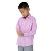 Spring Notion Big Boys' Long Sleeve Gingham Shirt 12 Lemonade Pink view 2