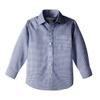Spring Notion Big Boys' Long Sleeve Gingham Shirt 6 Dark Navy view 1