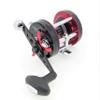AbuGarcia Ambassadeur 6500CS Rocket Black/Red High Speed Right Wound Counterbalance Handle Basket Fishing Round Reel view 1