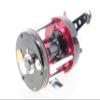 AbuGarcia Ambassadeur 6500CS Rocket Black/Red High Speed Right Wound Counterbalance Handle Basket Fishing Round Reel view 2