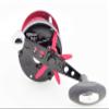 AbuGarcia Ambassadeur 6500CS Rocket Black/Red High Speed Right Wound Counterbalance Handle Basket Fishing Round Reel view 3
