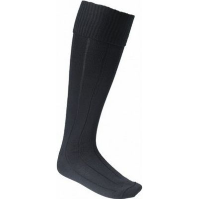 Cartasport Men's Football Socks, Black, Large 7-11