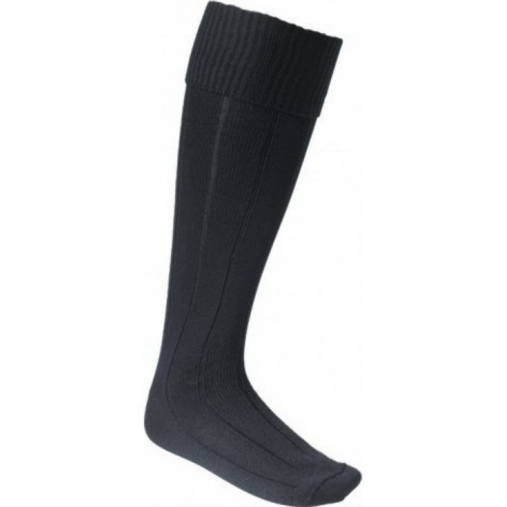 Cartasport Men's Football Socks, Black, Large 7-11
