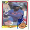 Sports Memorabilia Autograph Warehouse 246712 Hubie Brooks Autographed Baseball Card - New York Mets 1983 Donruss - No. 49 view 1