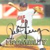 Sports Memorabilia Autograph Warehouse 247543 Mike Trombley Autographed Baseball Card - Minnesota Twins 1997 Fleer - No. 593 view 1