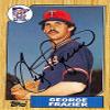 Sports Memorabilia Autograph Warehouse 245238 George Frazier Autographed Baseball Card - Minnesota Twins 1987 Topps - No. 207 view 1
