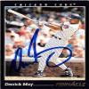 Sports Memorabilia Autograph Warehouse 245850 Derrick May Autographed Baseball Card - Chicago Cubs 1993 Pinnacle - No. 371