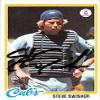 Sports Memorabilia Autograph Warehouse 247760 Steve Swisher Autographed Baseball Card - Chicago Cubs 1978 Topps - No. 252 view 1