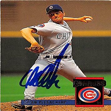 Sports Memorabilia Autograph Warehouse 248334 Dan Plesac Autographed Baseball Card - Chicago Cubs 1994 Donruss - No. 641