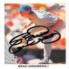 Sports Memorabilia Autograph Warehouse 246323 Brad Arnsberg Autographed Baseball Card - Texas Rangers 1990 Leaf - No. 495 view 1
