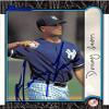 Sports Memorabilia Autograph Warehouse 248696 Donny Leon Autographed Baseball Card - New York Yankees FT 1999 Topps Bowman - No. 410 view 1