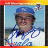 Sports Memorabilia Autograph Warehouse 247168 Jeff Montgomery Autographed Baseball Card - Kansas City Royals 1989 Donruss - No. 440 view 1