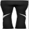 Holloway Girls Aerial Pant S Black/Graphite/White view 4