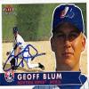 Sports Memorabilia Autograph Warehouse 244982 Geoff Blum Autographed Baseball Card - Montreal Expos, FT 2001 Fleer Tradition - No. 267 view 1
