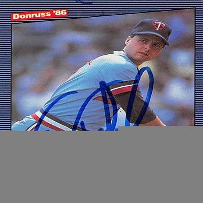 Sports Memorabilia Autograph Warehouse 247368 Tim Teufel Autographed Baseball Card - Minnesota Twins 1986 Donruss - No. 242