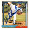 Sports Memorabilia Autograph Warehouse 248640 Bob Scanlan Autographed Baseball Card - Chicago Cubs 1992 Topps - No. 274 view 1