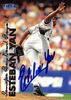 Sports Memorabilia Autograph Warehouse 247669 Esteban Yan Autographed Baseball Card - Tampa Rays 1999 Fleer Tradition - No. 568