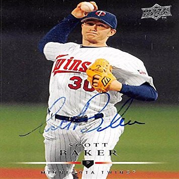 AUTOGRAPH WAREHOUSE 245229 Scott Baker Autographed Baseball Card - Minnesota Twins 2008 Upper Deck - No. 273