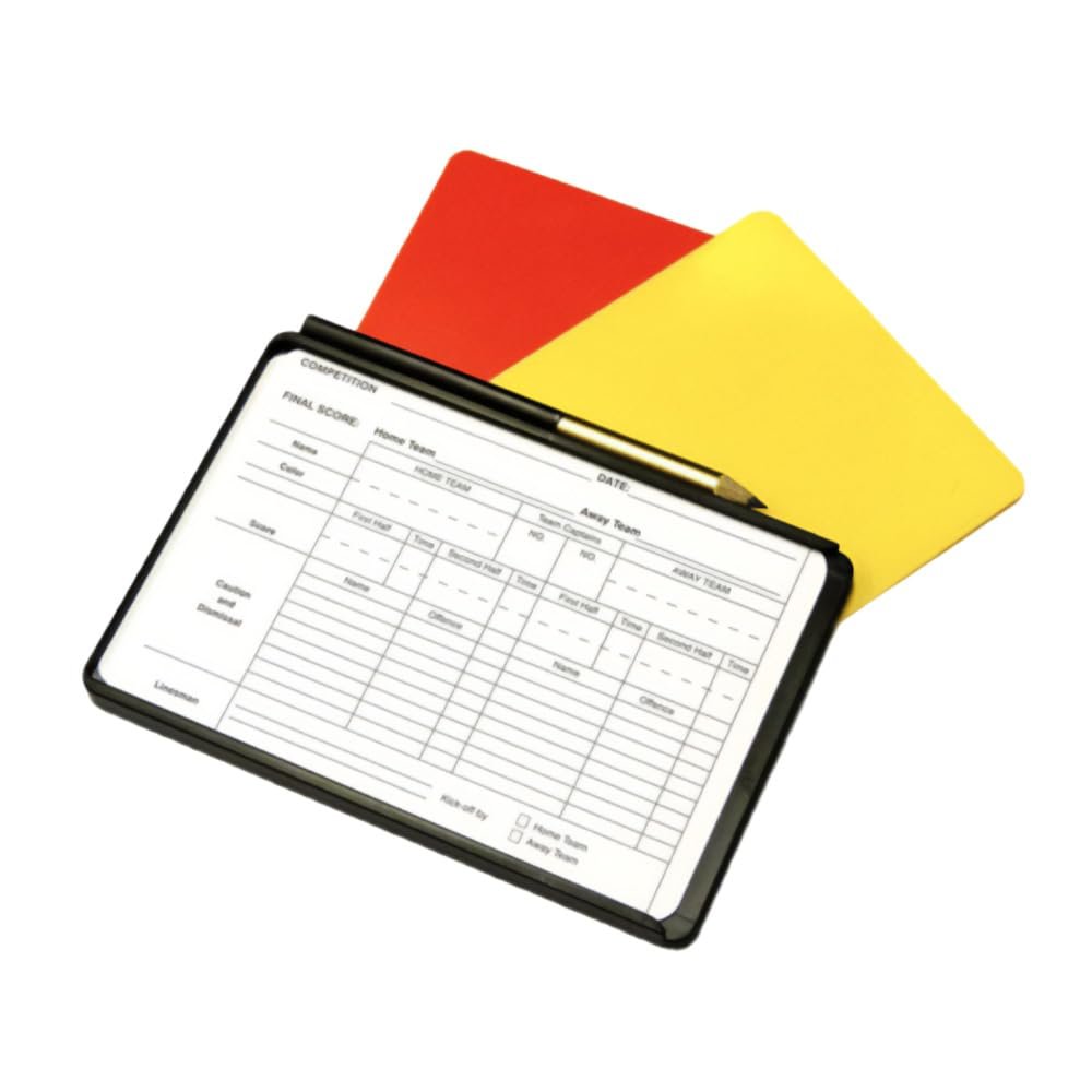 Cartasport Referee Cards - Red/Yellow, N/A