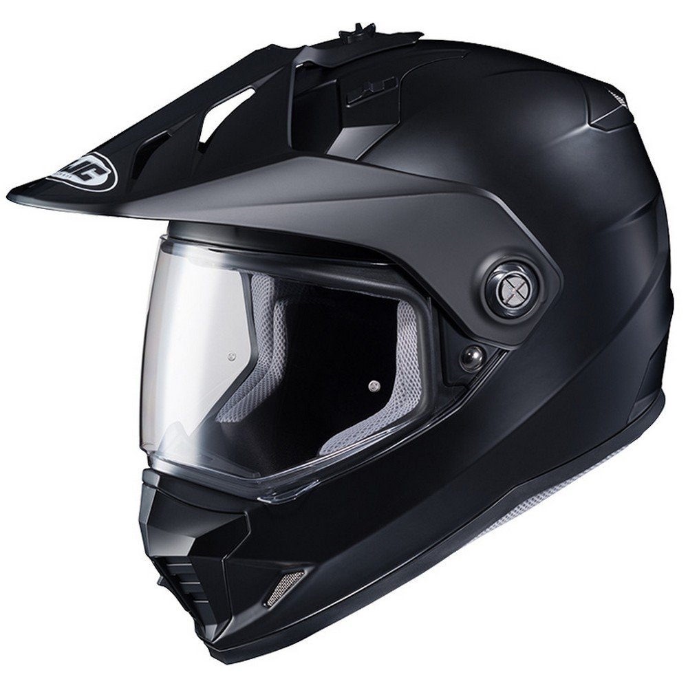 HJC Helmets DS-X1 Mens Snow Racing Helmet - Semi-Flat Black/Small