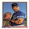 Sports Memorabilia Autograph Warehouse 248403 Heathcliff Slocumb Autographed Baseball Card - Chicago Cubs 1991 Topps Bowman - No. 421 view 1