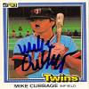 Sports Memorabilia Autograph Warehouse 245171 Mike Cubbage Autographed Baseball Card - Minnesota Twins 1981 Donruss - No. 492 view 1