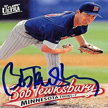 AUTOGRAPH WAREHOUSE 247379 Bob Tewksbury Autographed Baseball Card - Minnesota Twins 1997 Fleer Ultra - No. 369