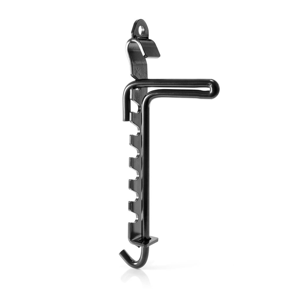 Petromax Adjustable Campfire Trammel Hook, Easily Adjust The Distance Between Your Outdoor Cooking Pots and Your Fire, up to 24 inches