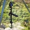 Petromax Adjustable Campfire Trammel Hook, Easily Adjust The Distance Between Your Outdoor Cooking Pots and Your Fire, up to 24 inches view 2