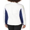 NHL Toronto Maple Leafs Women's Grand Slam Full Zip Jacket, Large, White view 3