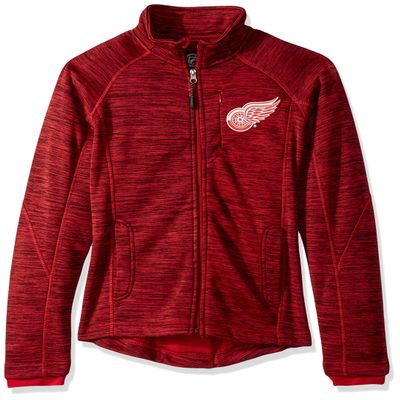 NHL Detroit Red Wings Women's Hand Off Full Zip Jacket, Large, Red