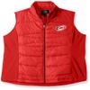 NHL Carolina Hurricanes Women's Wing Back Vest, Small, Red view 1